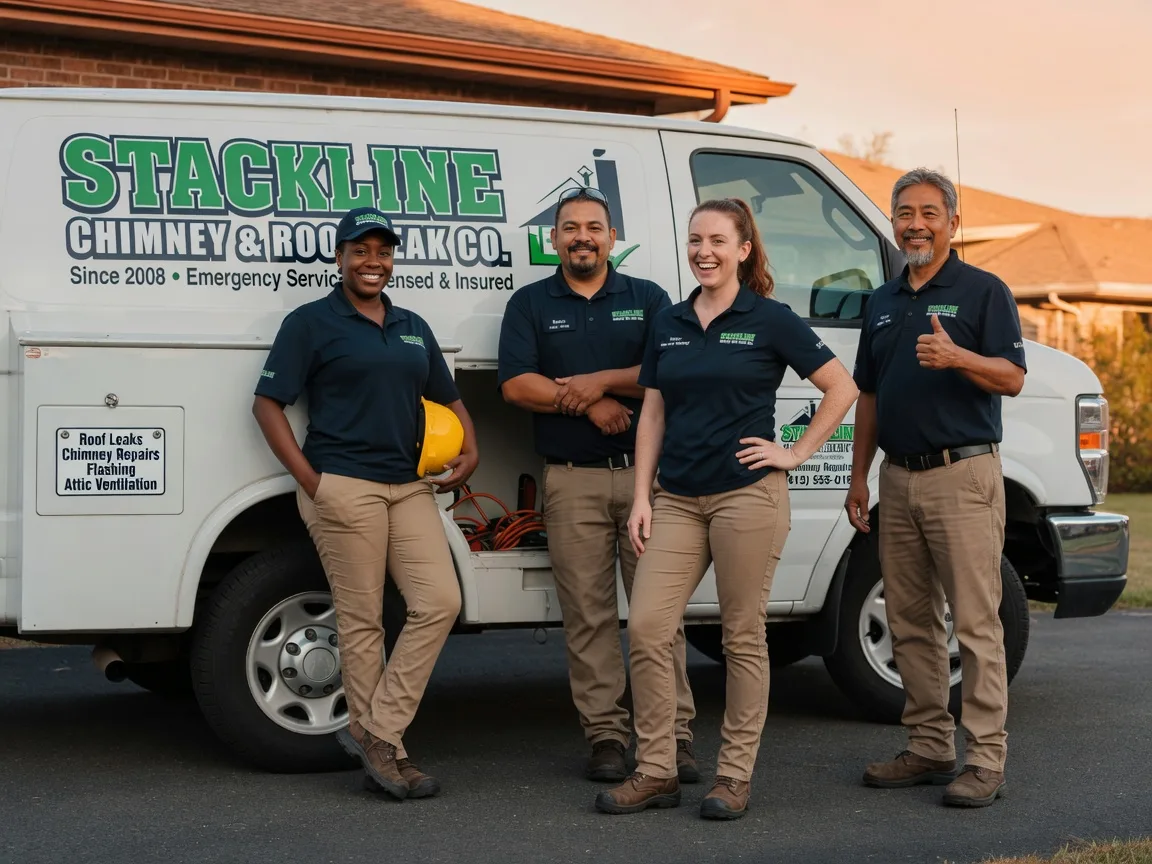Chimney flashing repair company in Coatsburg, IL